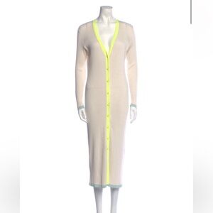 Alice + Olivia V-neck long dress